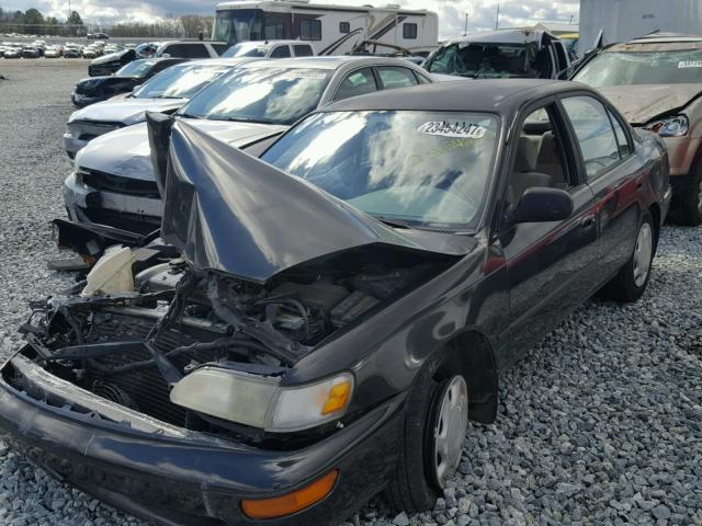 2T1BB02E8VC204022 - 1997 TOYOTA COROLLA DX BLACK photo 2