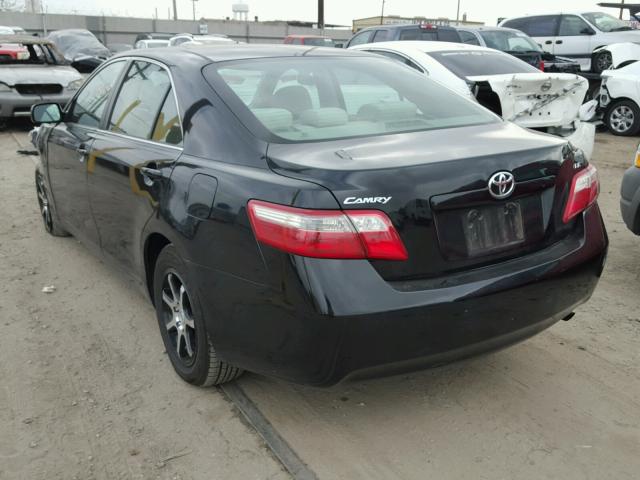 4T1BE46K97U117889 - 2007 TOYOTA CAMRY NEW BLACK photo 3