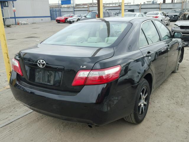 4T1BE46K97U117889 - 2007 TOYOTA CAMRY NEW BLACK photo 4