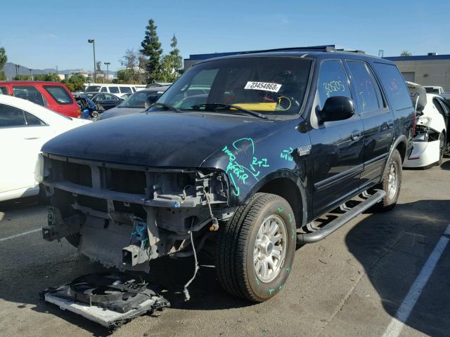 1FMRU15L62LA91941 - 2002 FORD EXPEDITION BLACK photo 2