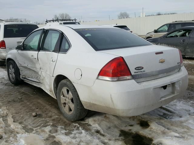 2G1WF5EK4B1261244 - 2011 CHEVROLET IMPALA LS WHITE photo 3