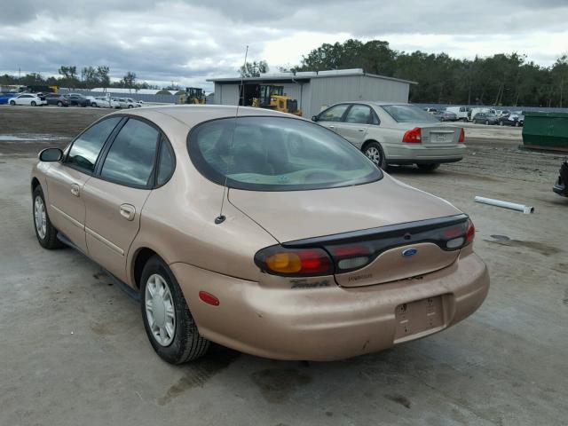 1FALP52U9TG301261 - 1996 FORD TAURUS GL TAN photo 3