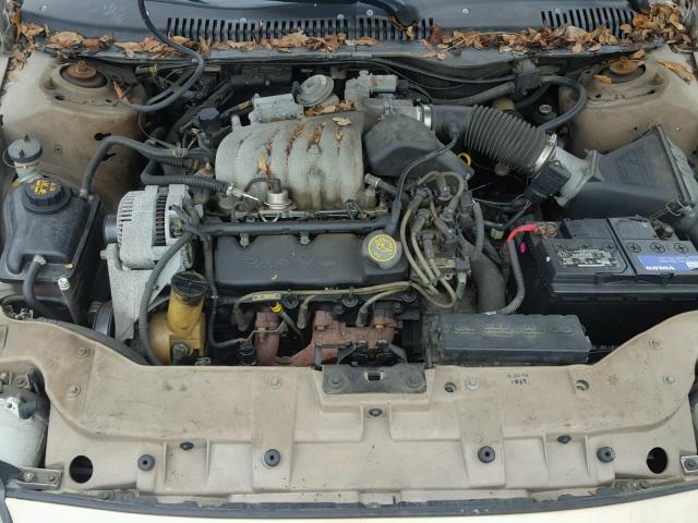 1FALP52U9TG301261 - 1996 FORD TAURUS GL TAN photo 7