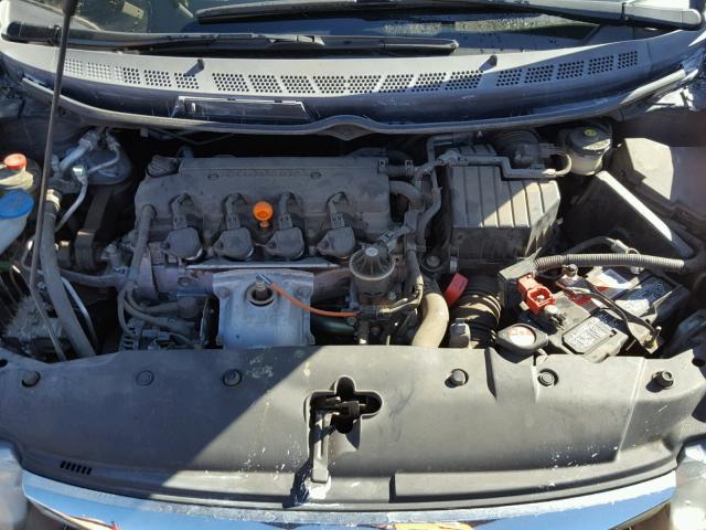 2HGFA16559H519765 - 2009 HONDA CIVIC LX GRAY photo 7