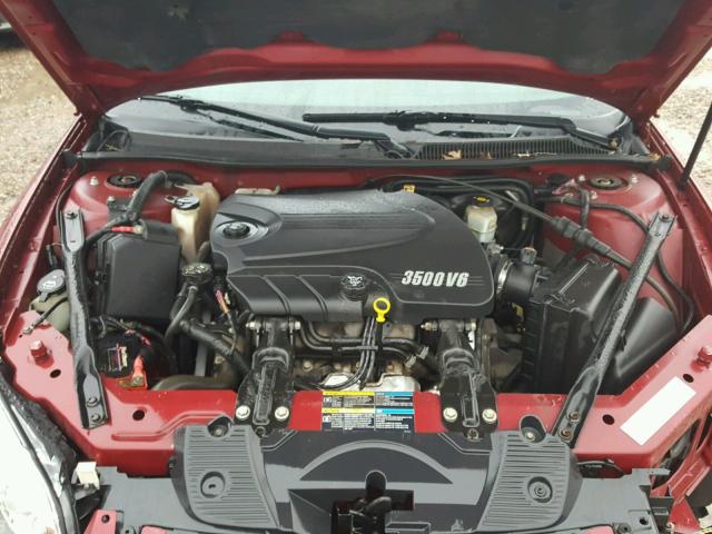 2G1WM15K169247176 - 2006 CHEVROLET MONTE CARL RED photo 7