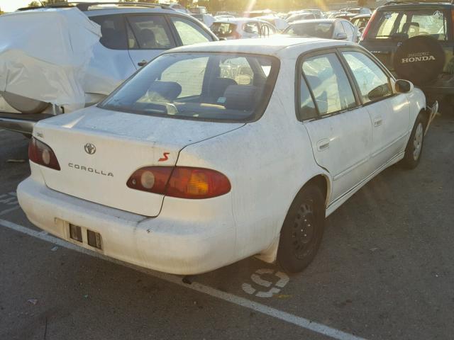 1NXBR12E22Z576032 - 2002 TOYOTA COROLLA CE WHITE photo 4