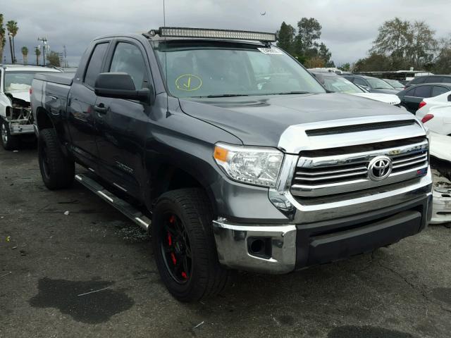 5TFRM5F16GX099451 - 2016 TOYOTA TUNDRA DOU GRAY photo 1