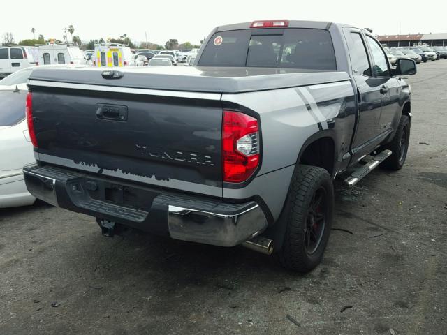 5TFRM5F16GX099451 - 2016 TOYOTA TUNDRA DOU GRAY photo 4