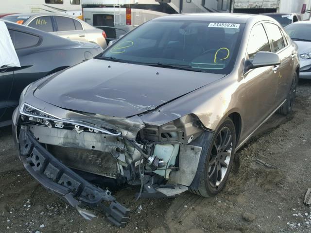 1G1ZG5E77CF252635 - 2012 CHEVROLET MALIBU LTZ BROWN photo 2