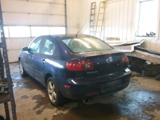 JM1BK32F961456216 - 2006 MAZDA 3 I BLUE photo 3