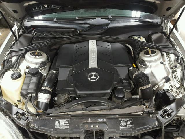 WDBNG83J64A392761 - 2004 MERCEDES-BENZ S 430 4MAT SILVER photo 7