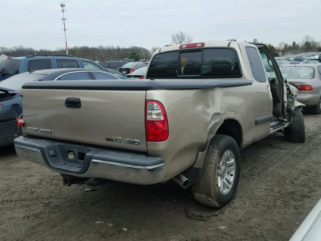 5TBBT44166S483924 - 2006 TOYOTA TUNDRA ACC GOLD photo 4