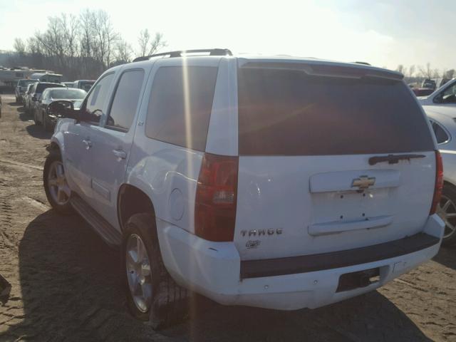 1GNFK13087R112757 - 2007 CHEVROLET TAHOE K150 WHITE photo 3