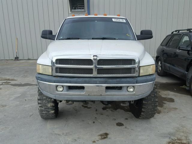 3B7KF26Z21M581430 - 2001 DODGE RAM 2500 WHITE photo 9