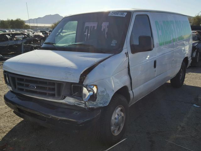 1FTRE14WX4HA33026 - 2004 FORD ECONOLINE WHITE photo 2