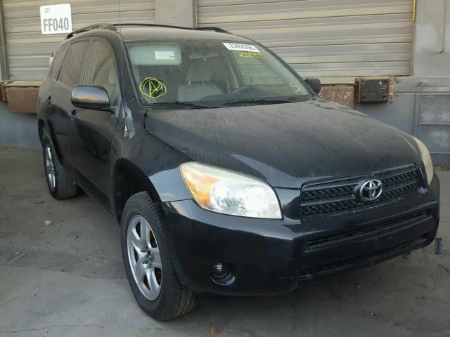 JTMBD33VX76031107 - 2007 TOYOTA RAV4 BLACK photo 1