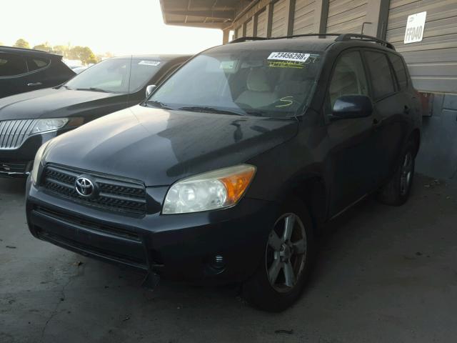 JTMBD33VX76031107 - 2007 TOYOTA RAV4 BLACK photo 2