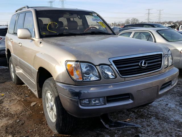 JT6HT00W7Y0126941 - 2000 LEXUS LX 470 TAN photo 1