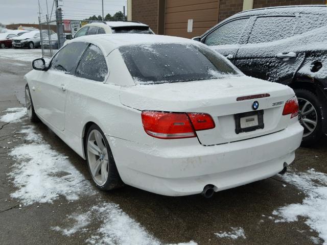 WBAWL7C57AP474180 - 2010 BMW 335 I WHITE photo 3