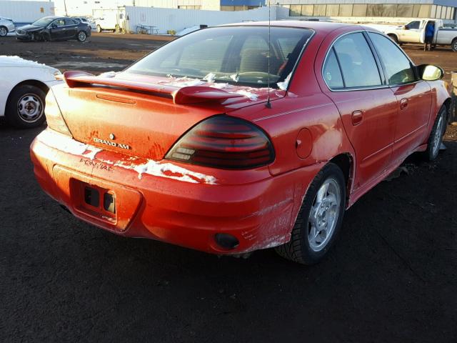 1G2NF52E23C175349 - 2003 PONTIAC GRAND AM S RED photo 4