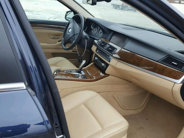 WBAXH5C52CDW06647 - 2012 BMW 528 XI Bleu photo 5