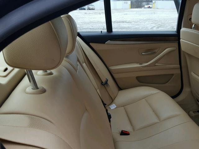 WBAXH5C52CDW06647 - 2012 BMW 528 XI Bleu photo 6
