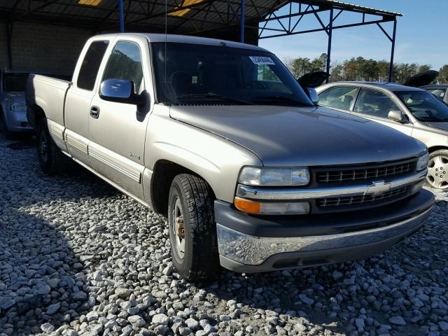 2GCEC19T3Y1239087 - 2000 CHEVROLET SILVERADO GRAY photo 1