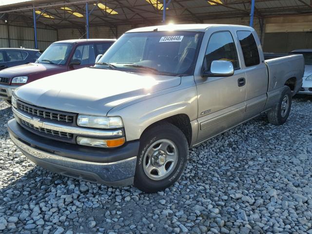 2GCEC19T3Y1239087 - 2000 CHEVROLET SILVERADO GRAY photo 2