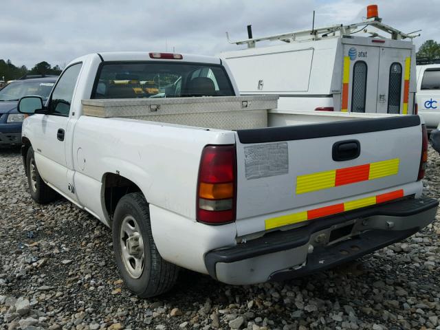 1GCEC14W0XZ202263 - 1999 CHEVROLET SILVERADO WHITE photo 3