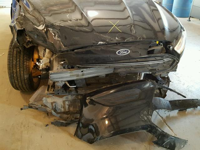 1FA6P0H74E5373551 - 2014 FORD FUSION SE BLACK photo 9