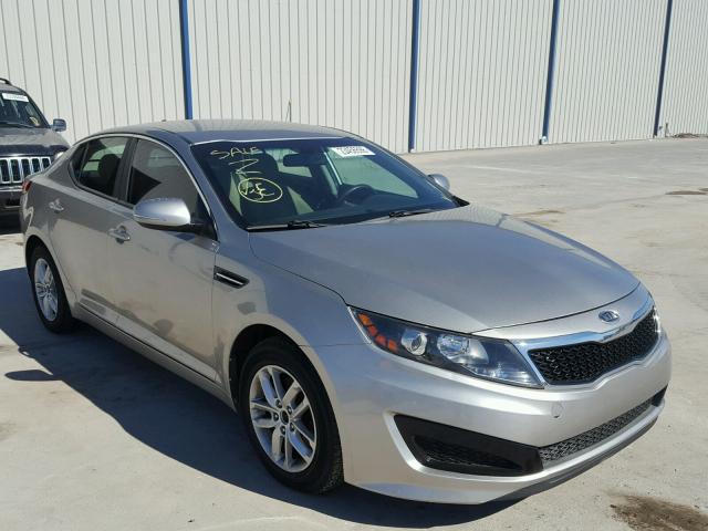 KNAGM4A75B5092621 - 2011 KIA OPTIMA LX SILVER photo 1