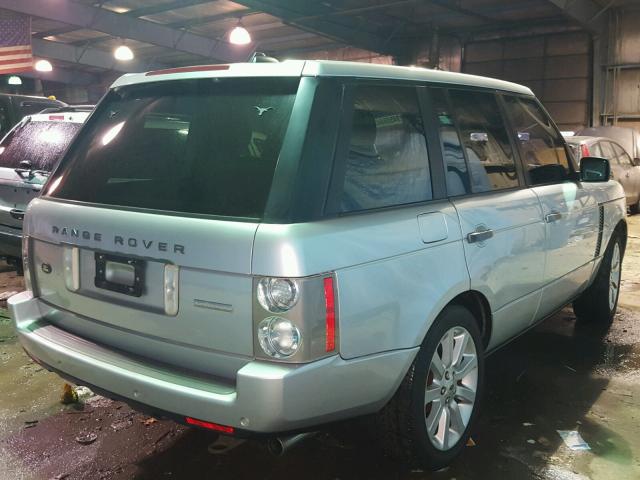 SALMF134X6A201811 - 2006 LAND ROVER RANGE ROVE SILVER photo 4