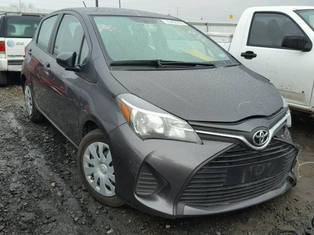 VNKKTUD38GA069199 - 2016 TOYOTA YARIS L GRAY photo 1