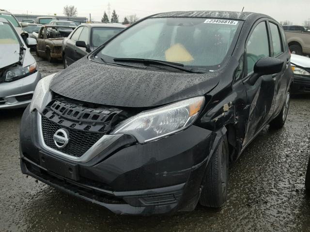 3N1CE2CP3HL372114 - 2017 NISSAN VERSA NOTE BLACK photo 2