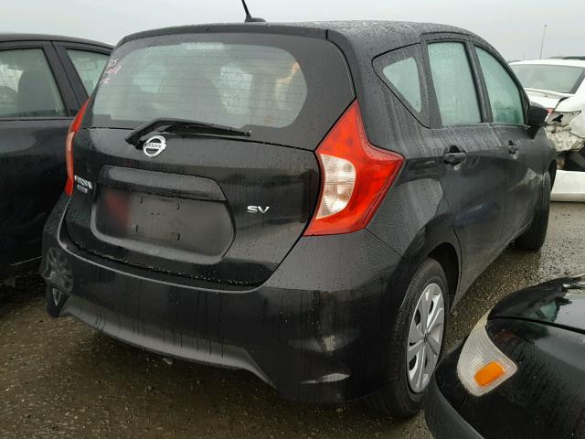 3N1CE2CP3HL372114 - 2017 NISSAN VERSA NOTE BLACK photo 4