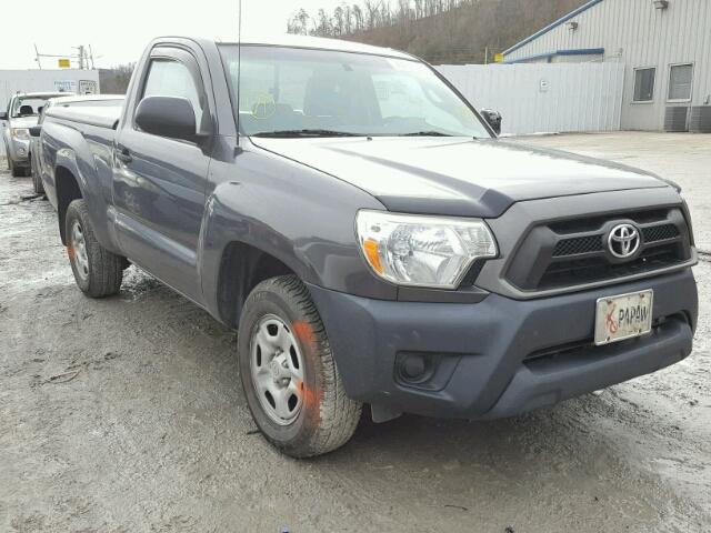 5TFNX4CN3CX011456 - 2012 TOYOTA TACOMA GRAY photo 1