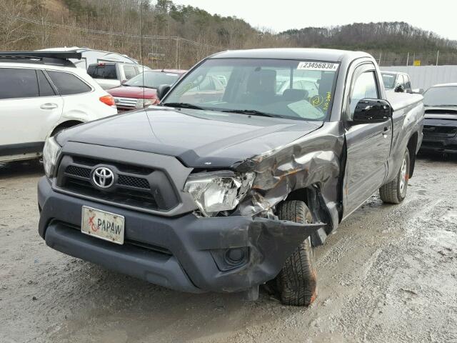 5TFNX4CN3CX011456 - 2012 TOYOTA TACOMA GRAY photo 2