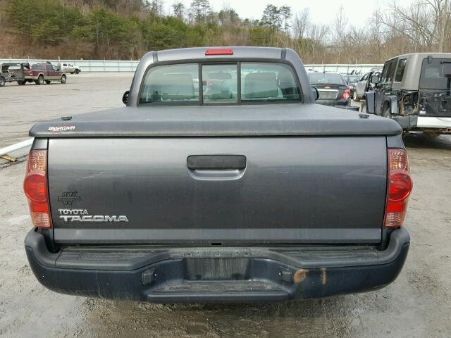 5TFNX4CN3CX011456 - 2012 TOYOTA TACOMA GRAY photo 6