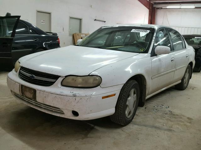 1G1NE52J6Y6327420 - 2000 CHEVROLET MALIBU LS WHITE photo 2