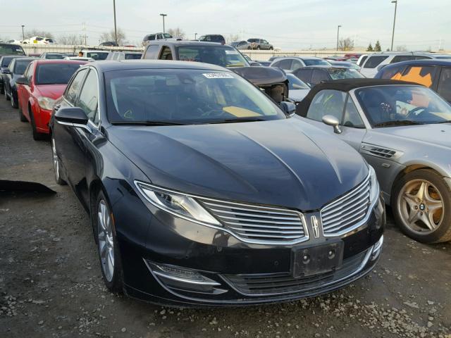 3LN6L2LU6FR620464 - 2015 LINCOLN MKZ HYBRID BLACK photo 1