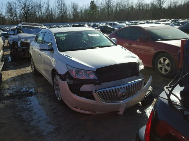 1G4GC5ED9BF239153 - 2011 BUICK LACROSSE C WHITE photo 1