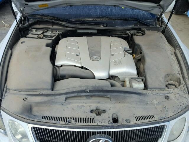 JTHBN96S865014231 - 2006 LEXUS GS GENERAT SILVER photo 7