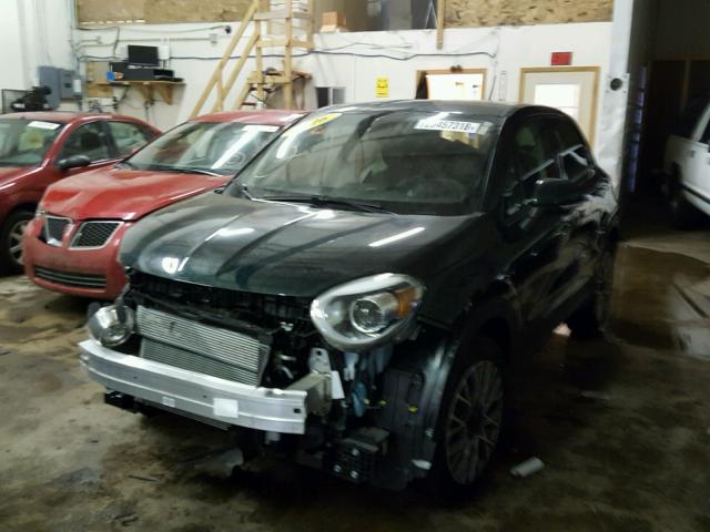 ZFBCFYCT9GP435989 - 2016 FIAT 500X TREKK GREEN photo 2