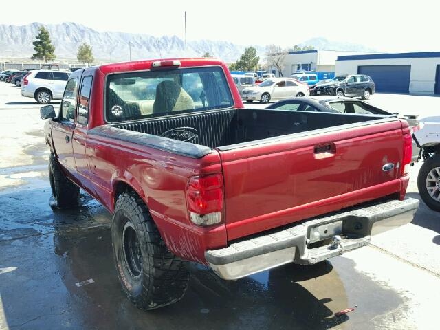 1FTYR14V9YPA97075 - 2000 FORD RANGER SUP MAROON photo 3