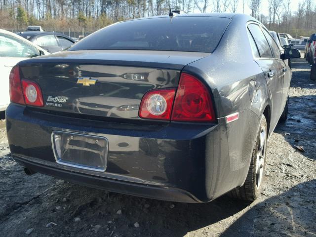 1G1ZC5EB7AF124179 - 2010 CHEVROLET MALIBU 1LT 黑色 照片 4