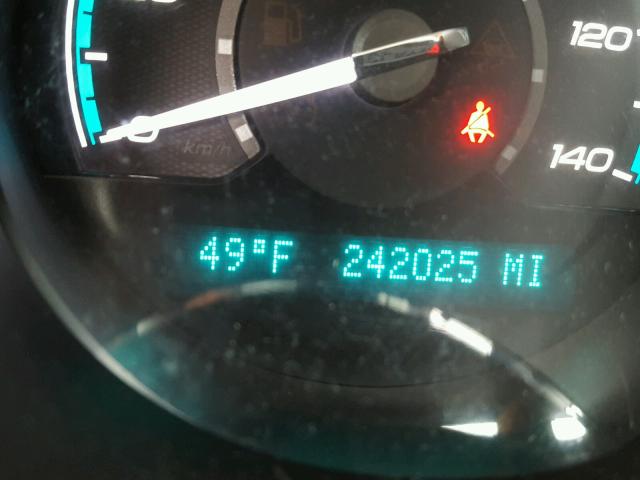 1G1ZC5EB7AF124179 - 2010 CHEVROLET MALIBU 1LT 黑色 照片 8