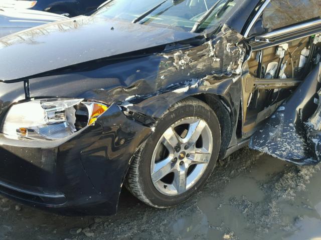 1G1ZC5EB7AF124179 - 2010 CHEVROLET MALIBU 1LT 黑色 照片 9