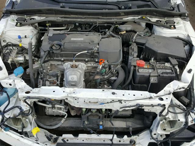 1HGCR2F52GA180542 - 2016 HONDA ACCORD SPO WHITE photo 7