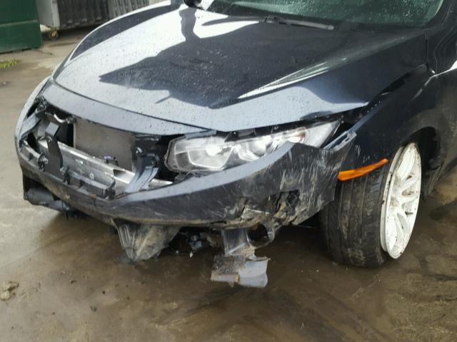 19XFC2F77HE208879 - 2017 HONDA CIVIC EX ლურჯი ფოტო 9