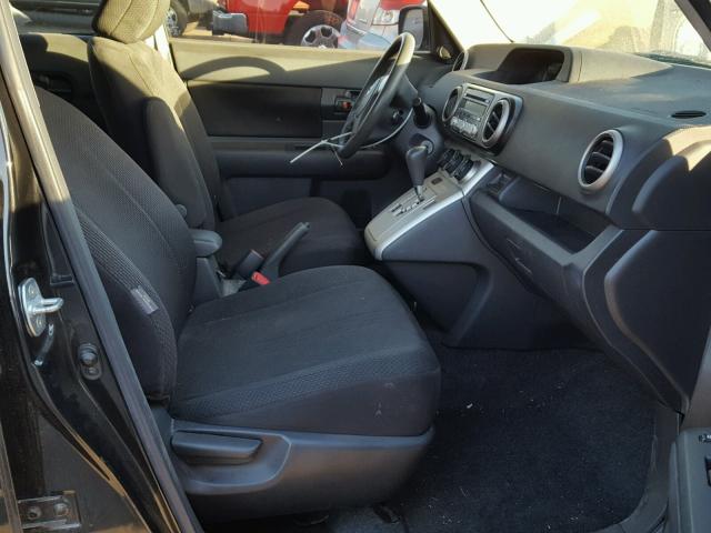 JTLKE50E791074336 - 2009 TOYOTA SCION XB 黑色 照片 5